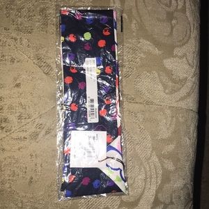 Coach stamped signature pony scarf